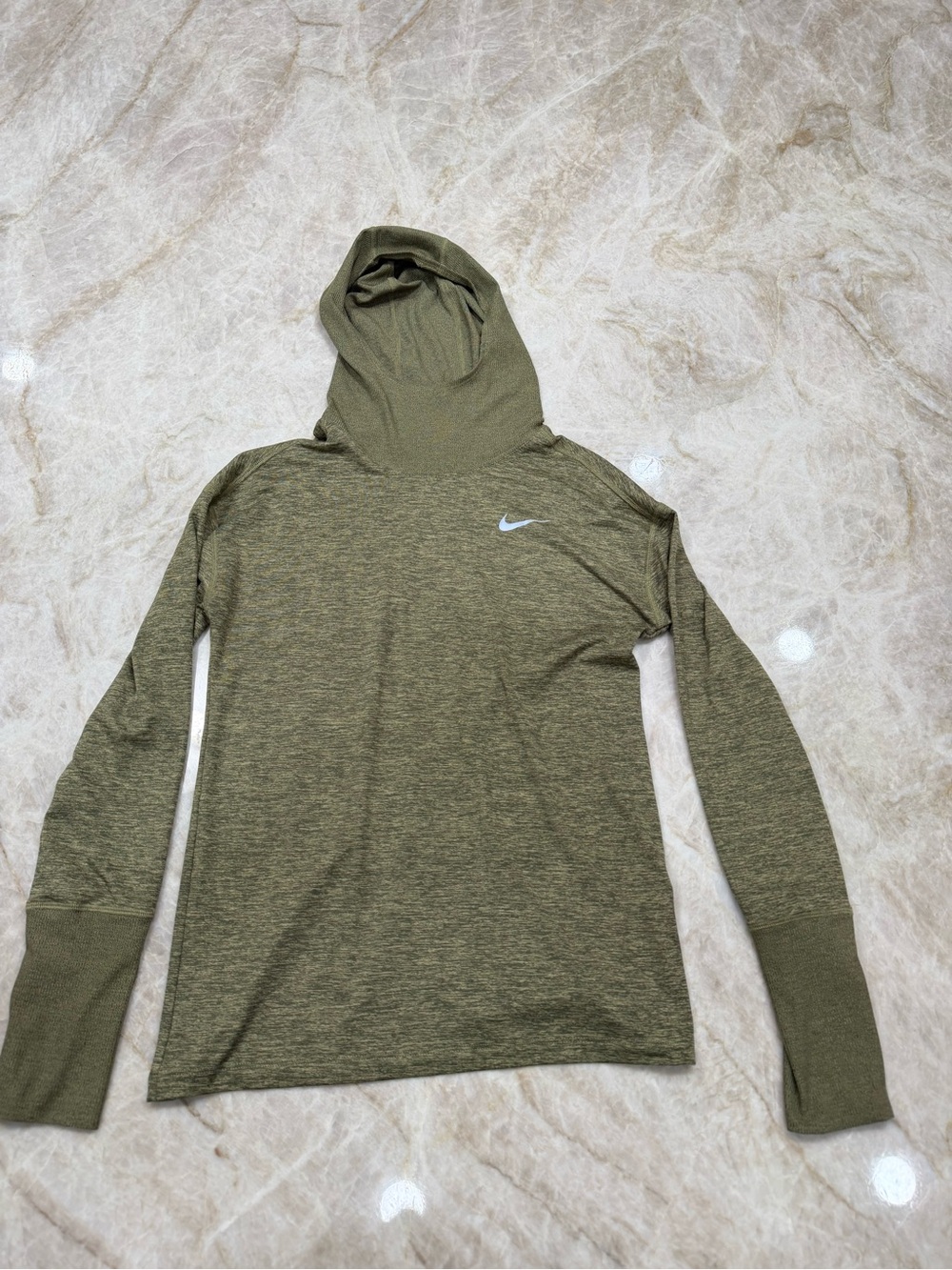Nike Women’s Olive Green Crewneck Hoodie Sweater
